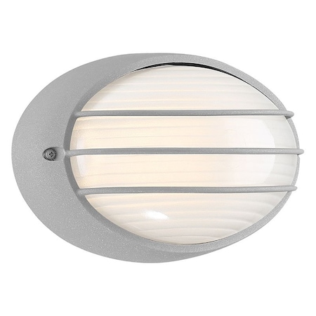 Access Lighting Cabo, Outdoor LED Bulkhead, Satin Finish, Opal Glass 20280LEDDMG-SAT/OPL